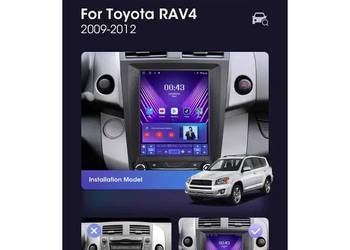 Radio Android 12 Toyota Rav 4 Tesla 2GB wifi bluetooth gps