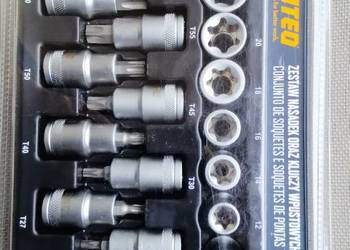 Duży Zestaw nasadek i bitów TORX Nowe nierozpakowane