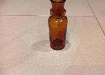 Mała Buteleczka Szklana Apteczna Niemiecka Sygnowana