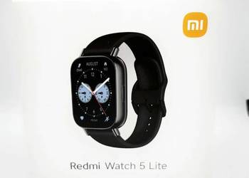 Smartwatch Xiaomi Redmi Watch 5 Lite GPS AMOLED 5 ATM czarny