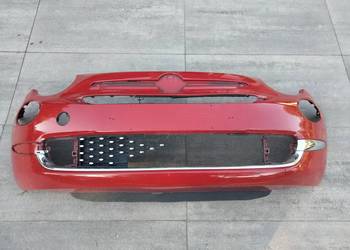 FIAT 500 LIFT 15- zderzak przedni przód chrom