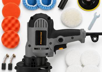 Szlifierka polerka samochodowa XMaster 700W 125mm zestaw gąbki regulacja