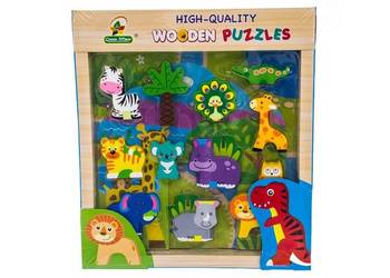 PUZZLE DREWNIANE SAFARI