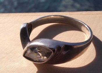 Pierścionek obrączka srebro 925 17,8mm