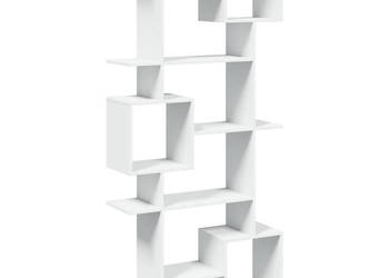 Regał biały 92x29x188 cm materiał drewnopochodny WM-3310316