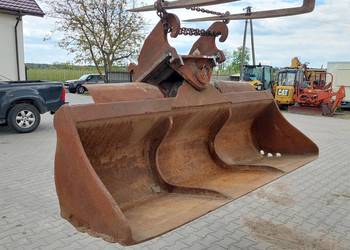 Hydrauliczna łyżka skarpowa 230 cm skarpówka złącze Verachtert CW40