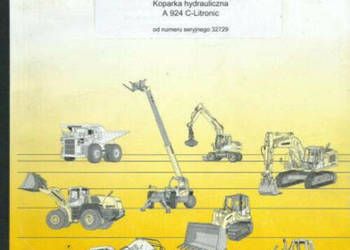924C Litronic Liebherr instrukcja obsługi PL wysyłka 924C Litronic Liebherr instrukcja obsługi PL wysyłka