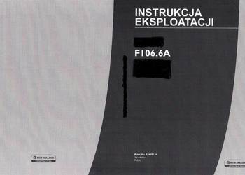 dtr instrukcja obsługi równiarka new holland f106.6a i inne