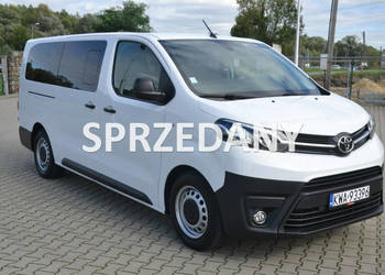 Toyota ProAce FAKTURA VAT* 120 ps* 2x klimatyzacja* nawiewy tył* 9-osobowy…