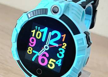 Smartwatch dziecięcy, wiele gier, aparat, kamera, krokomierz.
