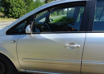 Drzwi szyba mechanizm podnośnik srebrne Zafira B