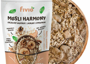 fivio Musli HAMRMONY orzechy włoskie, jabłko, cynamon 400g