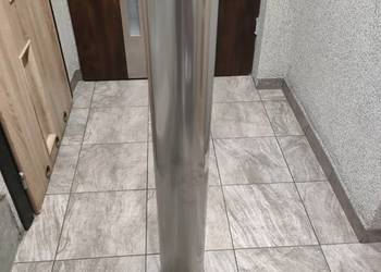 Rura kominowa kwasożarodporna 1m fi130 0.6mm