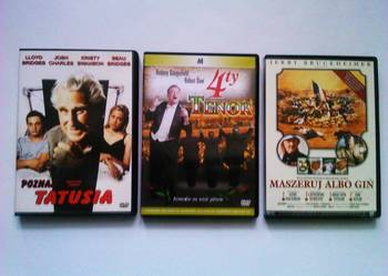 3 filmy na DVD