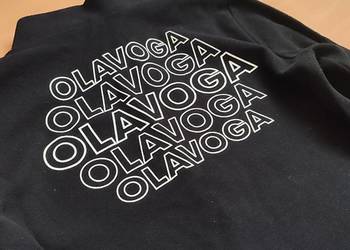 Komplet Rising Ola Voga prążek czarny