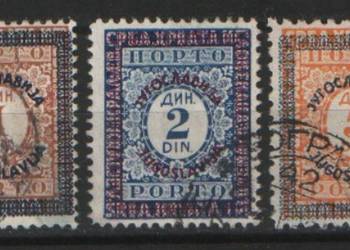 Zn.  Porto Jugosławia Mi 70 - 2  kas 1933