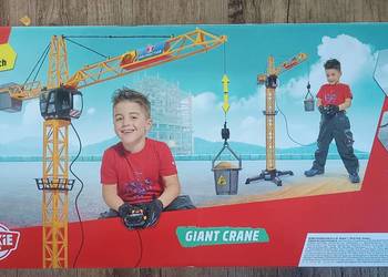 Zdalnie sterowany żuraw budowlany Dickie Toys Mega Crane
