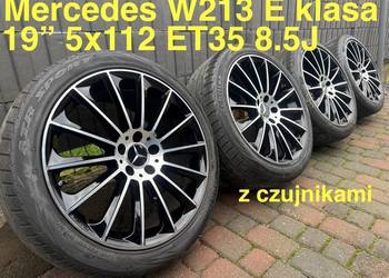 19 cali do Mercedes W213 kola felgi z czujnikami 5x112 ET35 8.5J