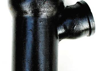 Trójnik redukcyjny żeliwny DN 100 x 50 / 70 stopni, żeliwo, kanalizacyjne