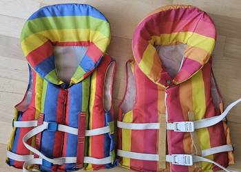 Kamizelka do pływania dla dzieci, kapok firmy Sportis do 40 kg