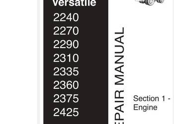 Versatile 2240 2270 2290 2310 2335 2360 2375 2425  instrukcja napraw PL
