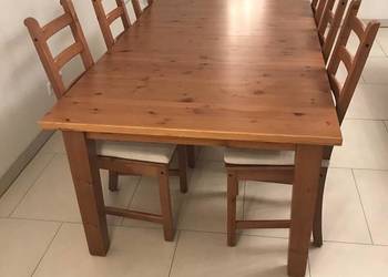 Stół-STORNAS  IKEA LEKSVIK-HEMNES-drewno