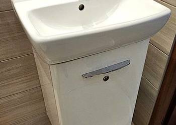 Łazienkowa szafka z umywalką KOŁO, z baterią