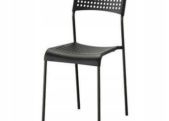 Krzesła IKEA ADDE czarne 10 sztuk stan bardzo dobry