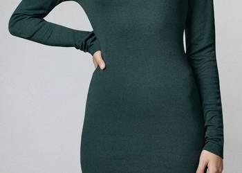 zielona sukienka Sinsay