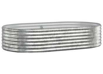 vidaXL Podwyższona donica, stal ocynkowana, 175x100x36 cm(SKU:318992)