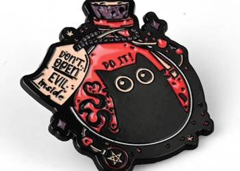 Cat Potion | 4 cm | Metal | Przypinka | Satan