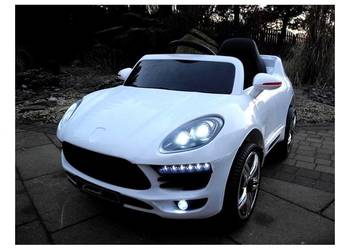 BAWIBUS.PL Auto samochód na akumulator PORSCHE jeep SUV jeździk auto białe