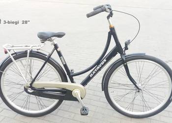 Batavus Diva Holenderski 3-biegi Prądnica w piaście koła 28"