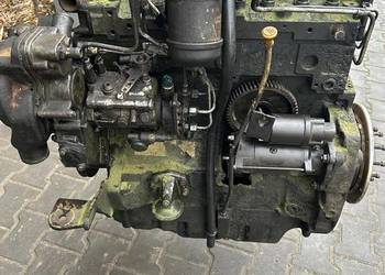 Silnik 4 Perkins z ładowarki Manitou na części
