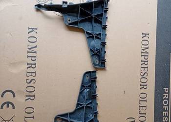 komplet plastikowych ślizgów zderzaka audi a4 b7