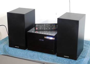 Wieża Samsung pilot USB mp-3 CD RDS AUX kol. DOSTAWA