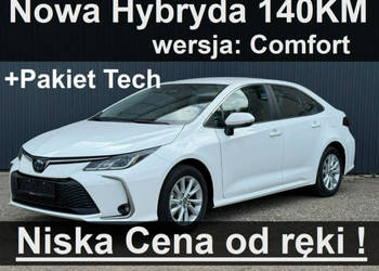 Toyota Corolla Nowa Hybryda 140KM 1,8 Pakiet Tech Comfort Kamera Dostępny …