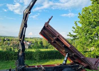 Przyczepa kiper 3 strony z HDS masyw