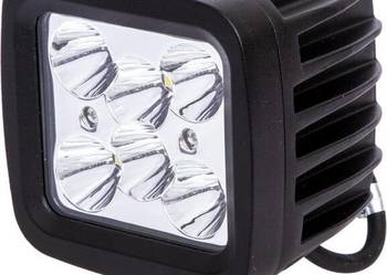 Lampa robocza LED, kwadratowa, 42W 3780 lm 10/30V światło skupione 6 LED K…