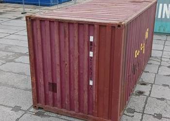 Kontener morski 20 DV / 6 metrów, używany, sprawny - Pewny Kontener