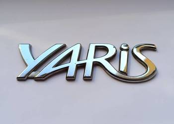 Napis emblemat Toyota Yaris I