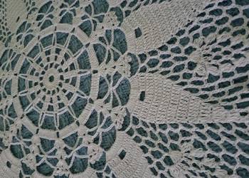 Serweta średnica 40 cm rękodzieło nowa witrażowa Serweta średnica 40 cm rękodzieło nowa witrażowa