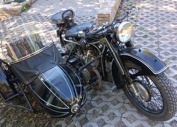 BMW R12 z wózkiem bocznym 1938 rok