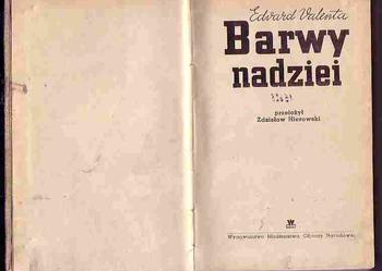(4916) BARWY NADZIEI – EDWARD VALENTA