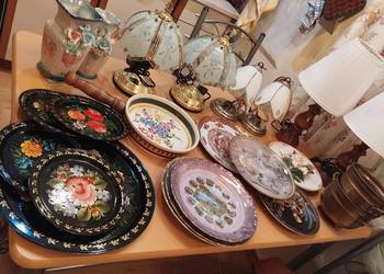 wyprzedaż wyposażenia domu lampa/talerz/taca inne