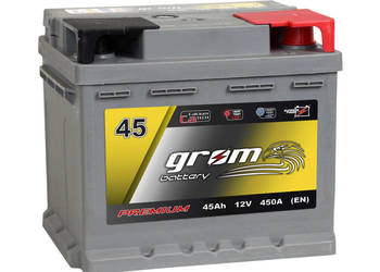 Akumulator GROM Premium 45Ah 450A EN DTR