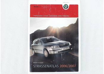 Skoda Octavia II Combi Książka/ Atlas drogowy 2006/07