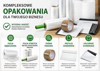 Opakowania e-commerce dla firm do pakowania wysyłek paczek zabezpieczania