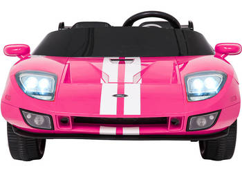 Auto na akumulator Ford GT 24V 4x100W różowe
