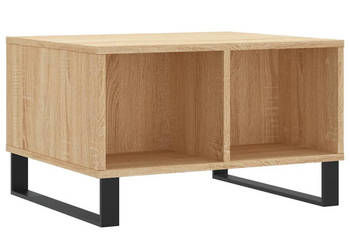 Stolik kawowy dąb sonoma 60x50x365 cm materiał drewnopochodny WM-830551